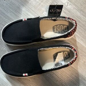 Hey dude black & pink misty rise “black palm”